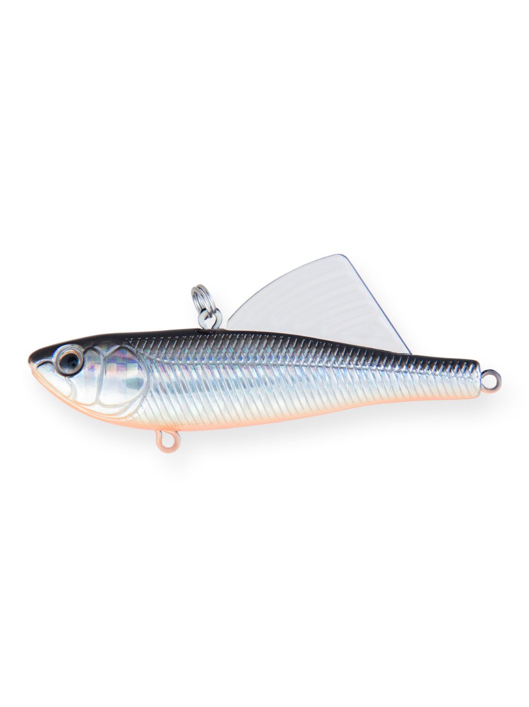Воблер Раттлин Strike Pro Tornado Vibe 85,  85 мм,  25, 6 гр,  Быстротонущий,  цвет: A70-713 Black Silver OB,  (EG-204B-UV#A70-713)