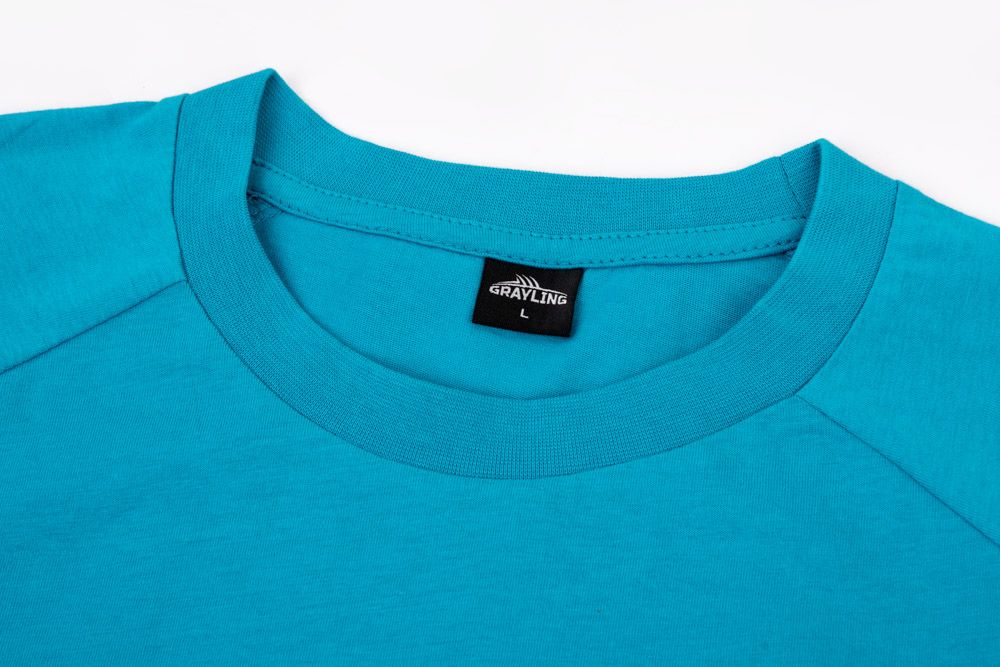 Футболка GRAYLING (хлопок,  бирюзовый) GRTS-10TRQ (р-р XXL)