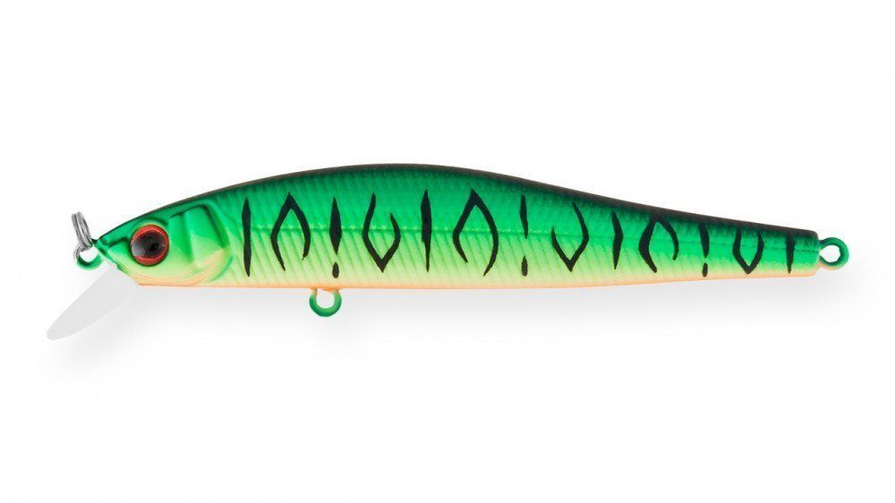 Воблер Минноу Strike Pro Jumper 110SP,  110 мм,  16, 3 гр,  Загл. 1, 0м.-2, 0м.,  Нейтральный,  цвет: GC01S Mat Tiger,  (EG-192C-SP#GC01S)