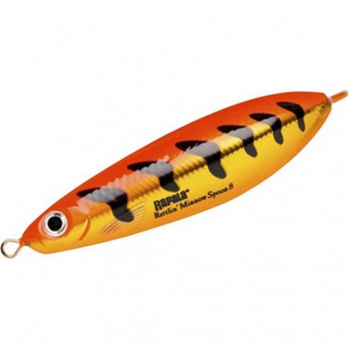 Блесна незацепляйка Rapala Minnow Rattlin Spoon 08 /GFRT