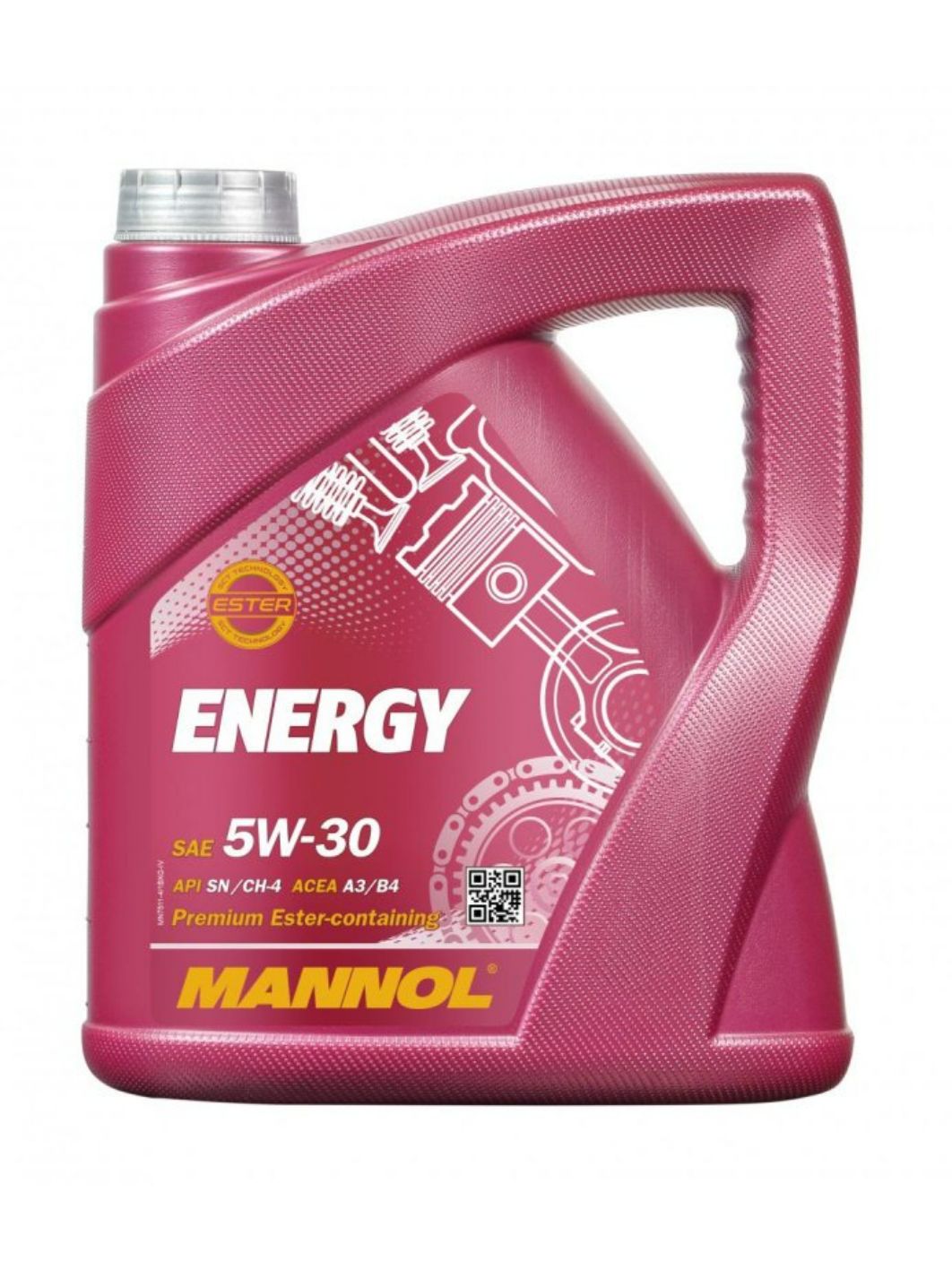 MANNOL Energy 5W30 7511 4л синтетическое моторное масло