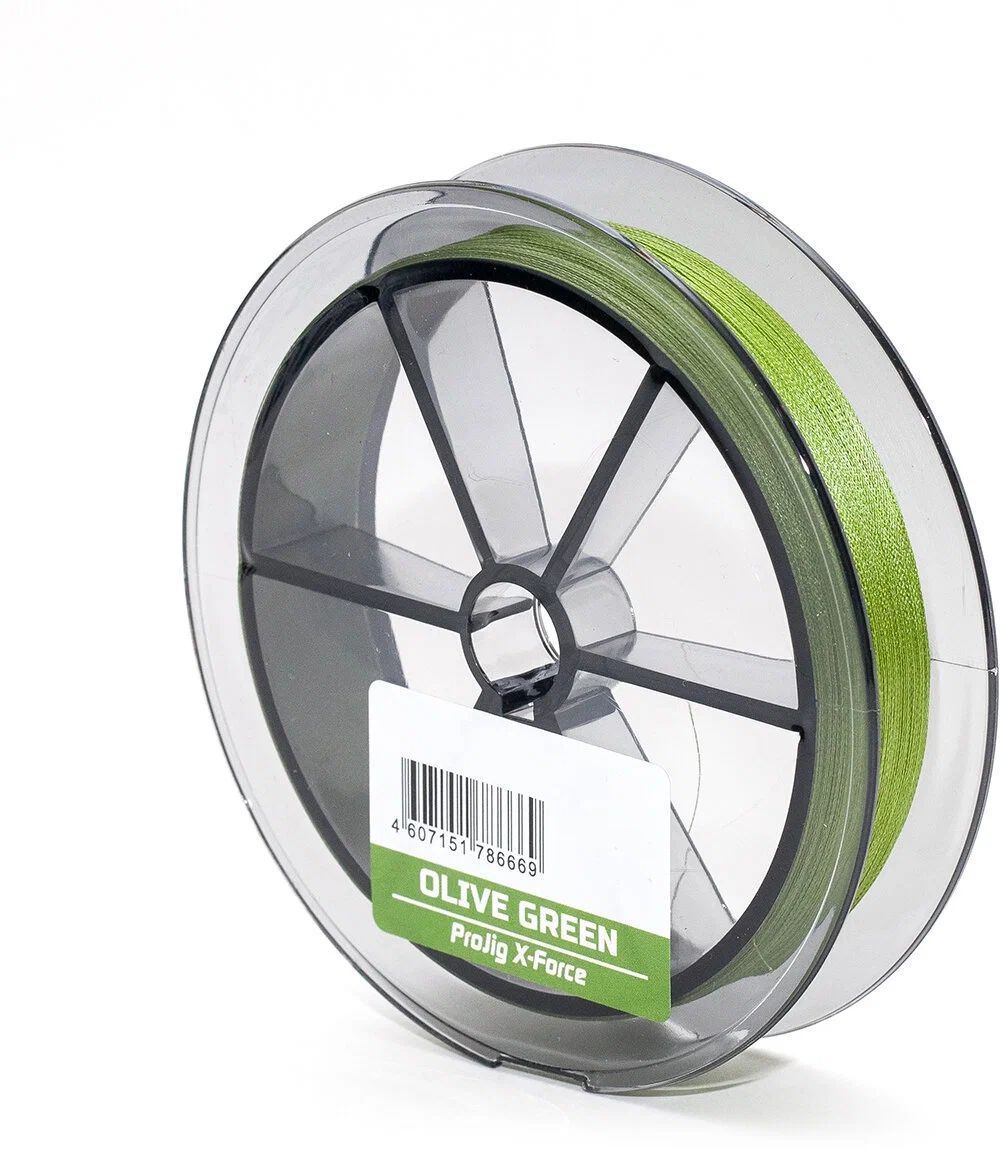 Шнур ProJig X-Force 0, 14мм 9, 0 кг 100м хаки