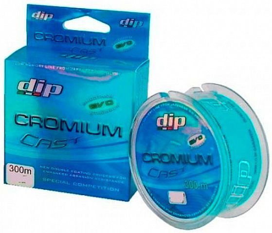 Леска ALCEDO DIP CROMIUM Cast Evo Hi Blue 0, 350 300 м 