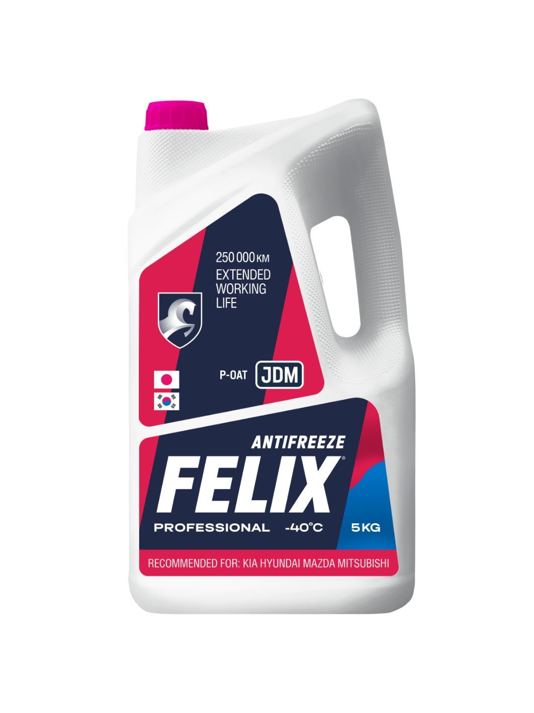 Антифриз FELIX PROFESSIONAL JDM  5л. розовый