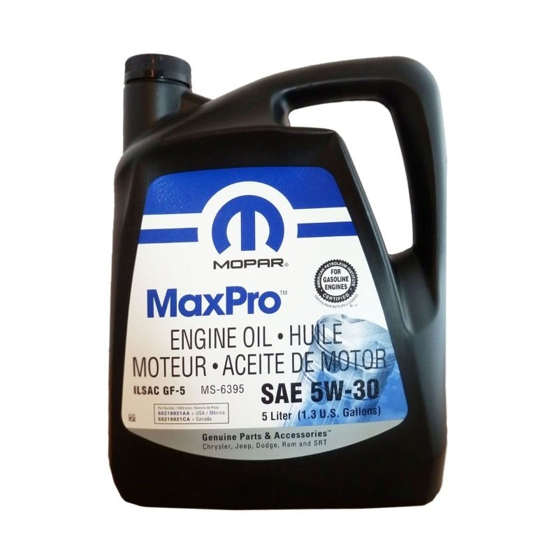 MOPAR MaxPro 5w30 5л 68518205AA моторное масло