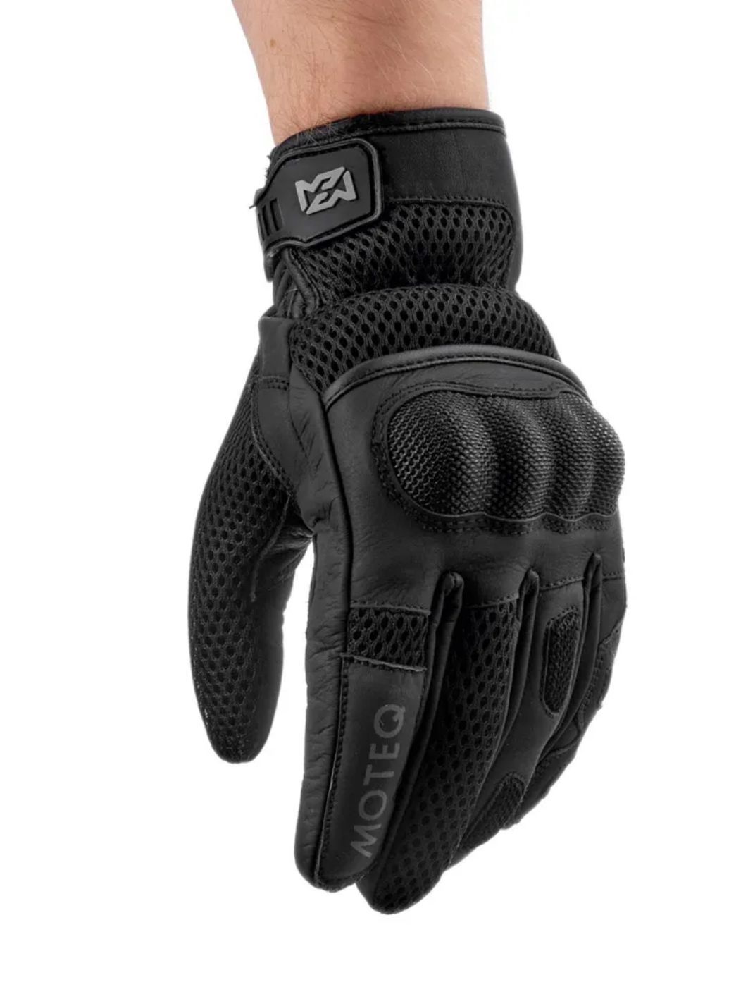 Перчатки MOTEQ Breath сетка черный XL