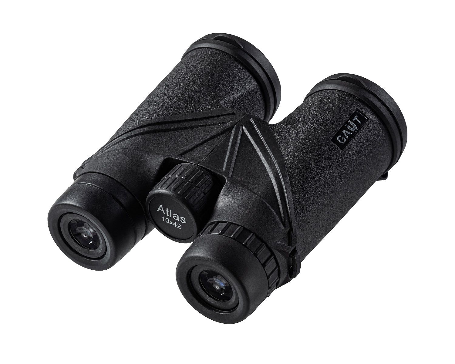 Бинокль GAUT Atlas 10x42,  Roof-призмы BK7,  цвет - черный,  560г