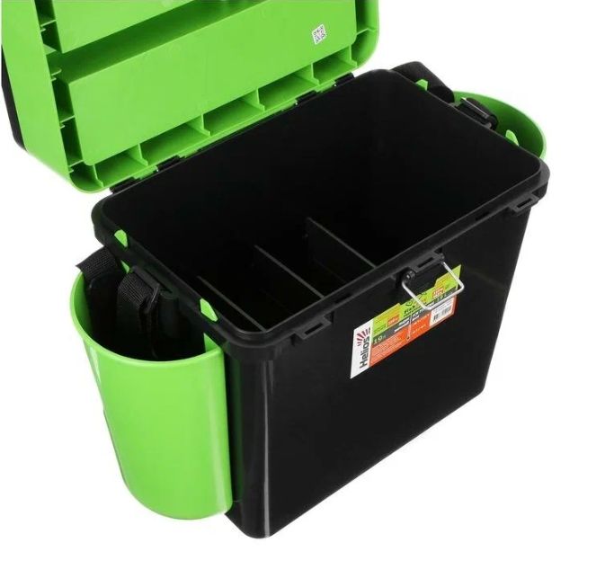 Ящик зимний "FishBox" (19л) зеленый Helios