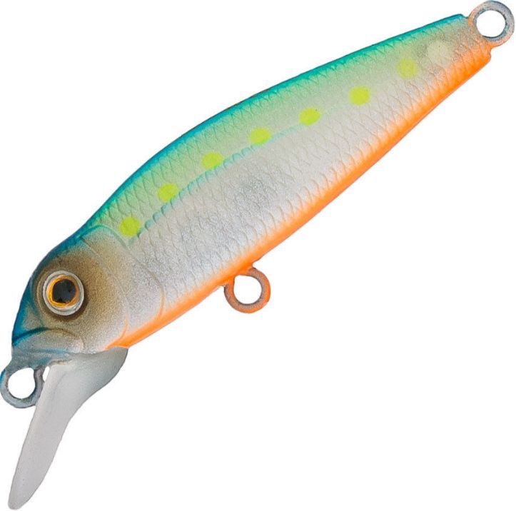 Воблер Минноу Strike Pro Midge 40,  40 мм,  2 гр,  Загл. 0, 5м.,  Нейтральный,  цвет: S056C Blue Mat Transparent Milk,  (EG-074SP#S056C)