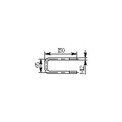 Стремянка для прицепа МЗСА 81773G.999-07, 05, 075-20 (M12 x 150 x 65)