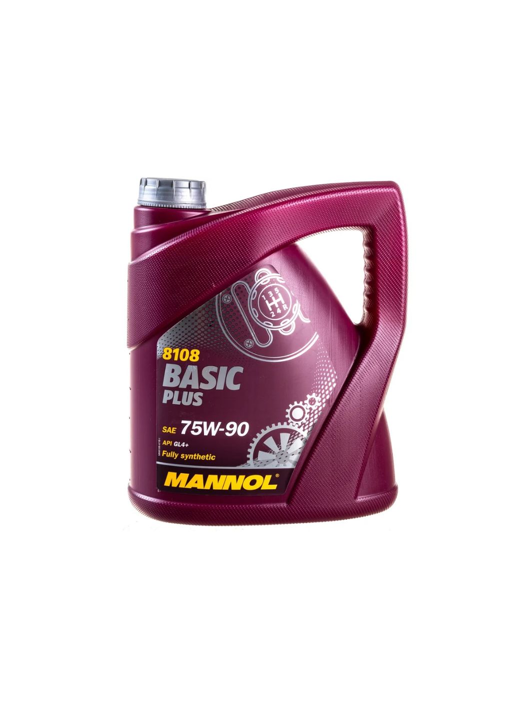 MANNOL Basic Plus 75W90 GL-4+ 8108 4л синтетическое трансмиссионное масло
