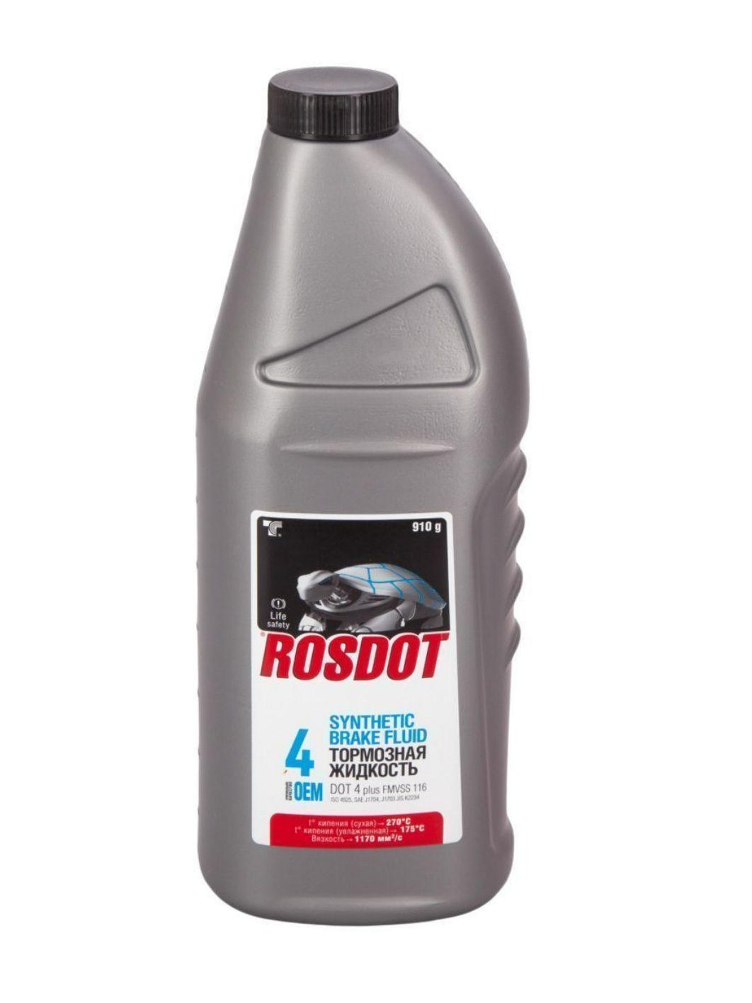 Тормозная жидкость ROSDOT ДОТ-4 910гр