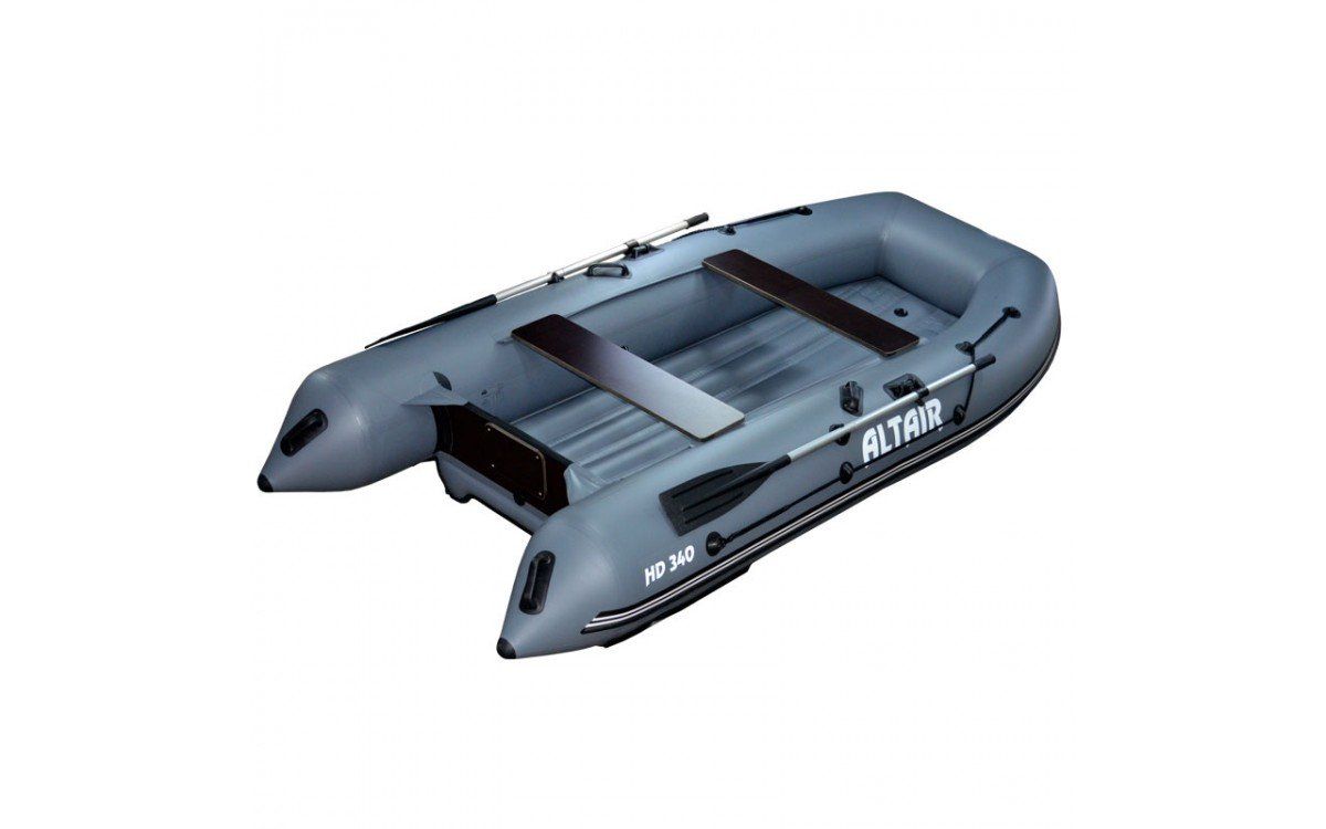 Лодка ALTAIR HD-340 красно-серая
