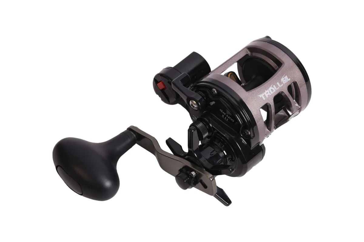 Катушка мультипликаторная Black Side TROLL 150L (лев. рука)