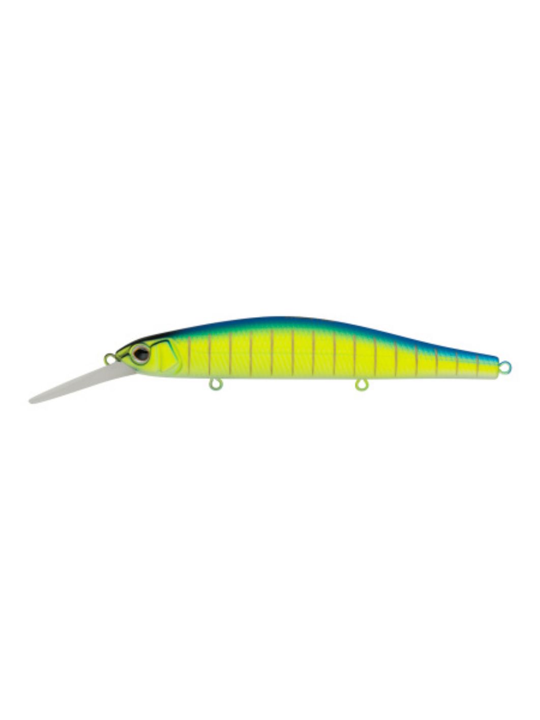 Воблер Минноу Strike Pro Inquisitor MDR 110SP,  110 мм,  17, 3 гр,  Загл. 1, 0м.-2, 5м.,  Нейтральный,  цвет: 597S Blue Mat Tiger,  (EG-193BXL-SP#597S)