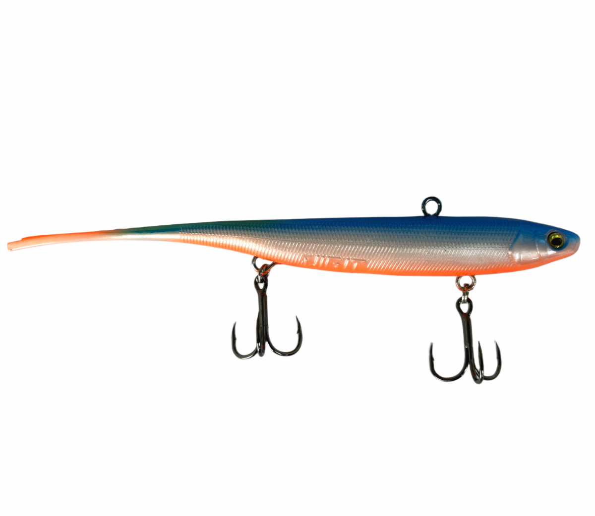 Баланслаг Jig It Whale Tail 150mm 39g цв. 002 Pearl blue