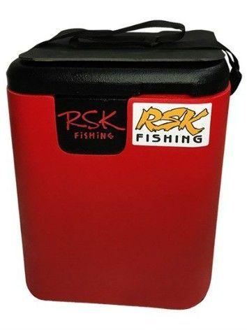Ящик рыболовный (Реплика Репаки) - RAPTOR с антивандальным покрытием, красный комби