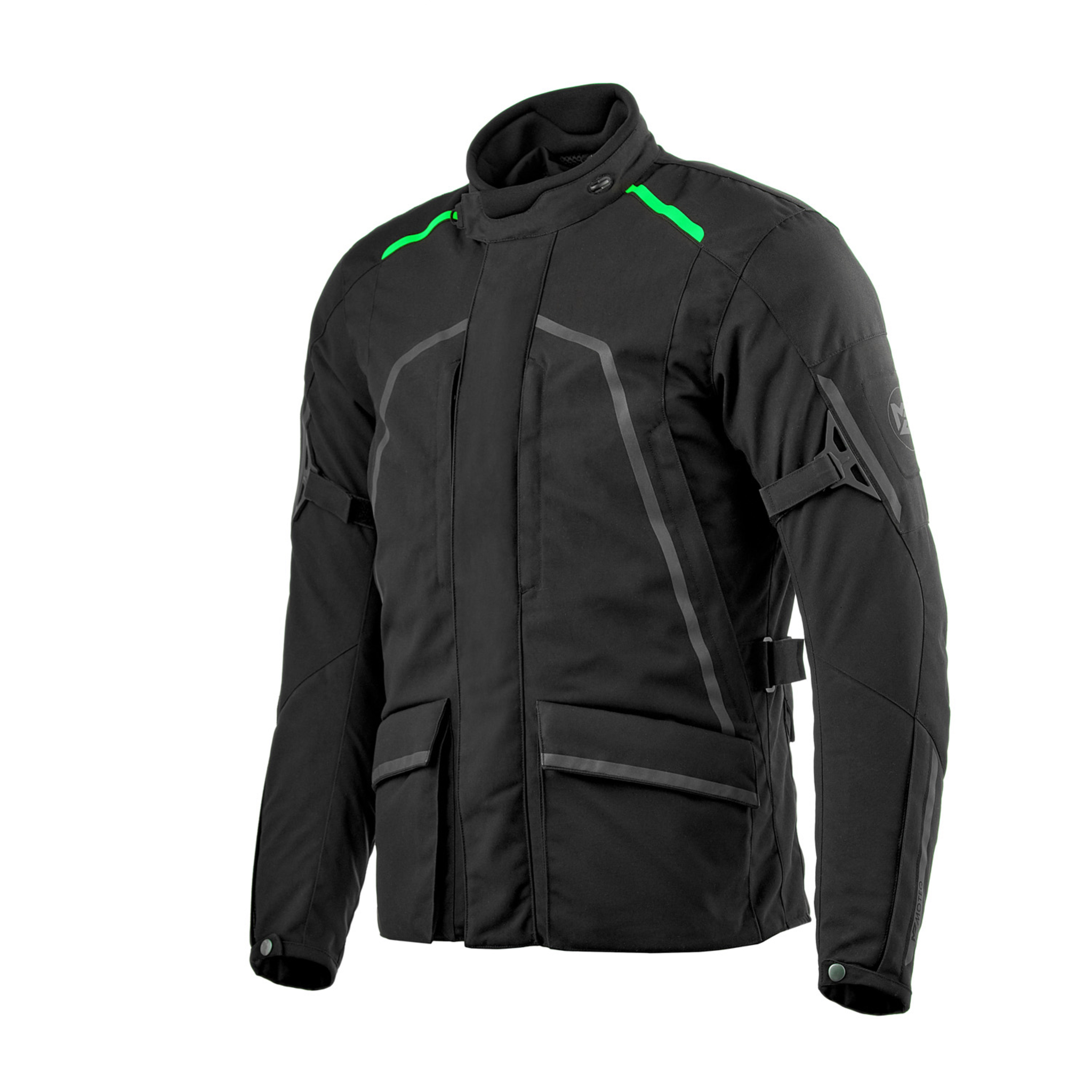 Куртка текстильная MOTEQ Corban черная 3XL