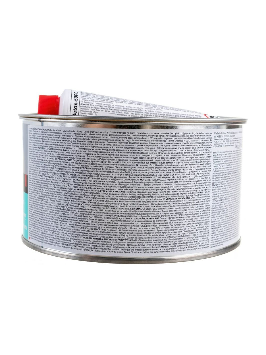 Шпатлевка NOVOL 1125 FINISH 2кг отделочная