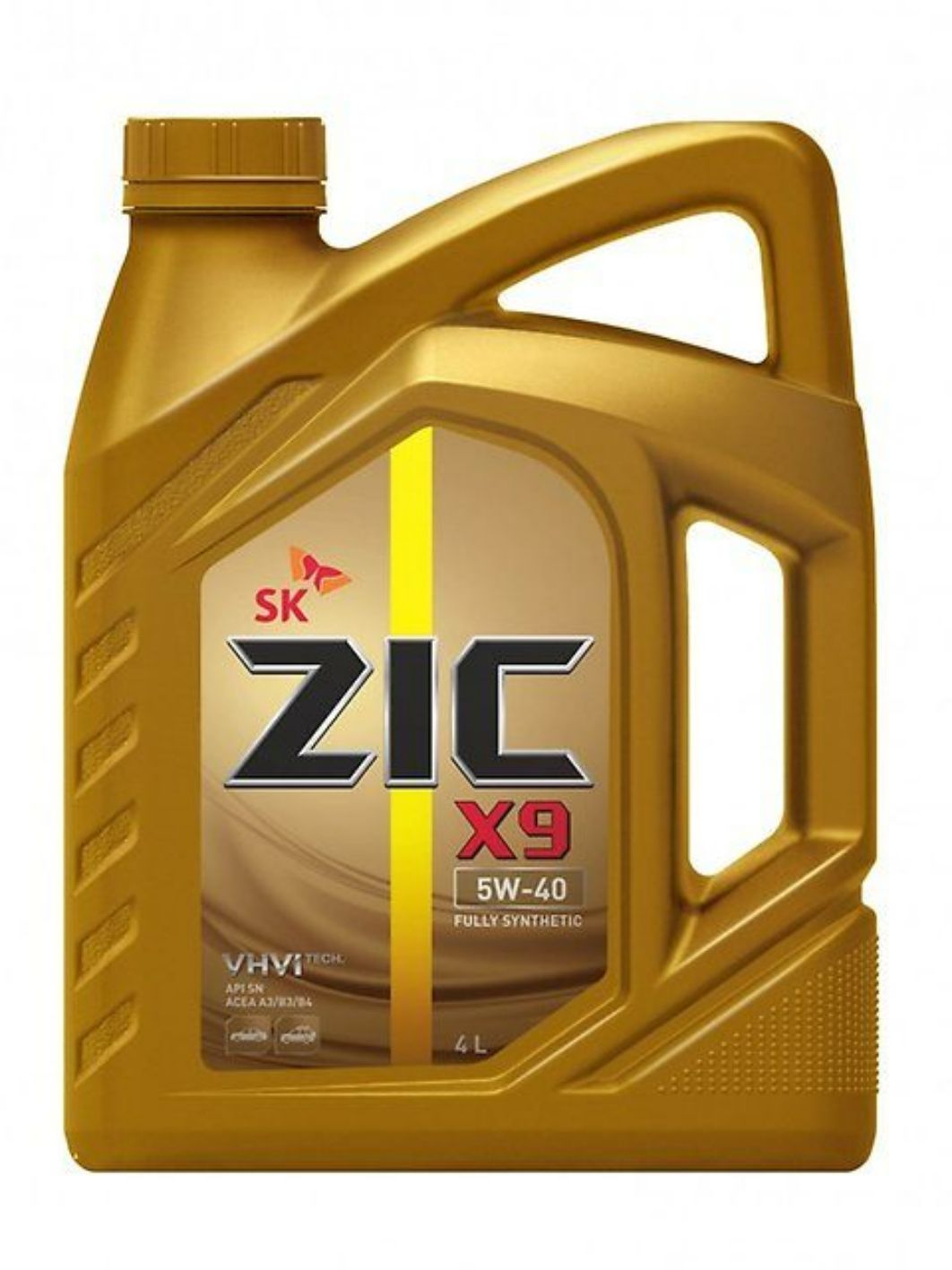 ZIC X9 5W40 4L синтетическое моторное масло