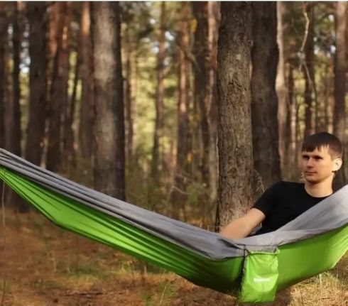 Гамак без планок 140х260см нейлон 210T NISUS