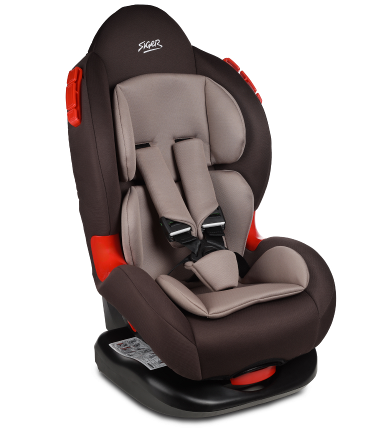 Детское кресло "SIGER" кокон (кофе) (от 9 до 25 кг)