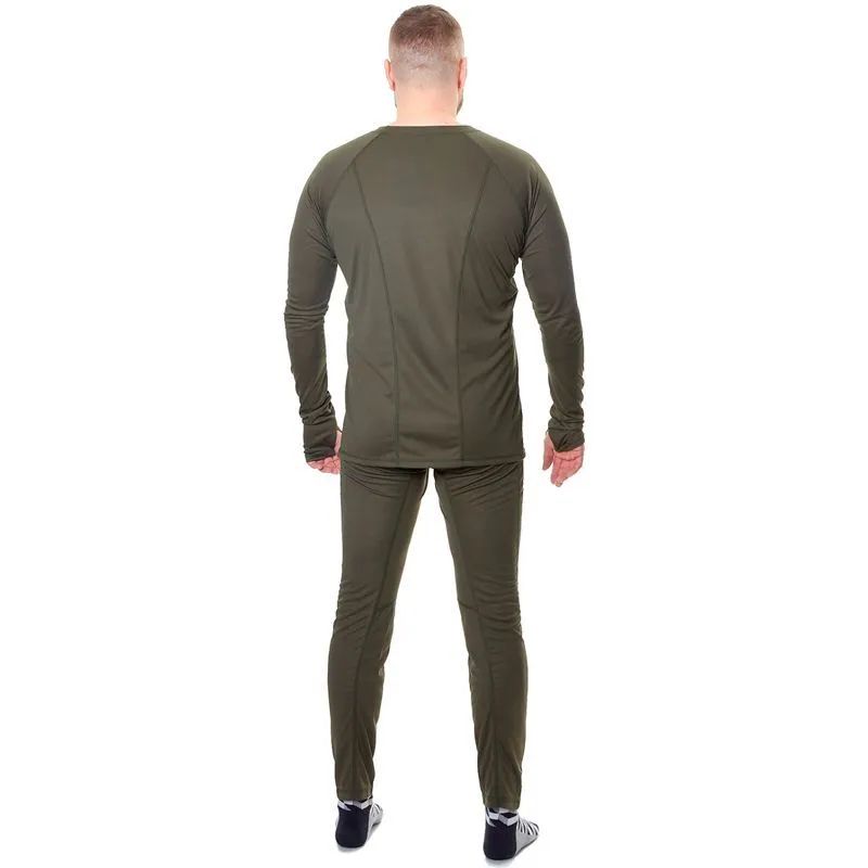 Термобелье мужское "Inzer (Инзер)" (полиэстер,  графит/хаки) р-р 56-58 рост 182-188