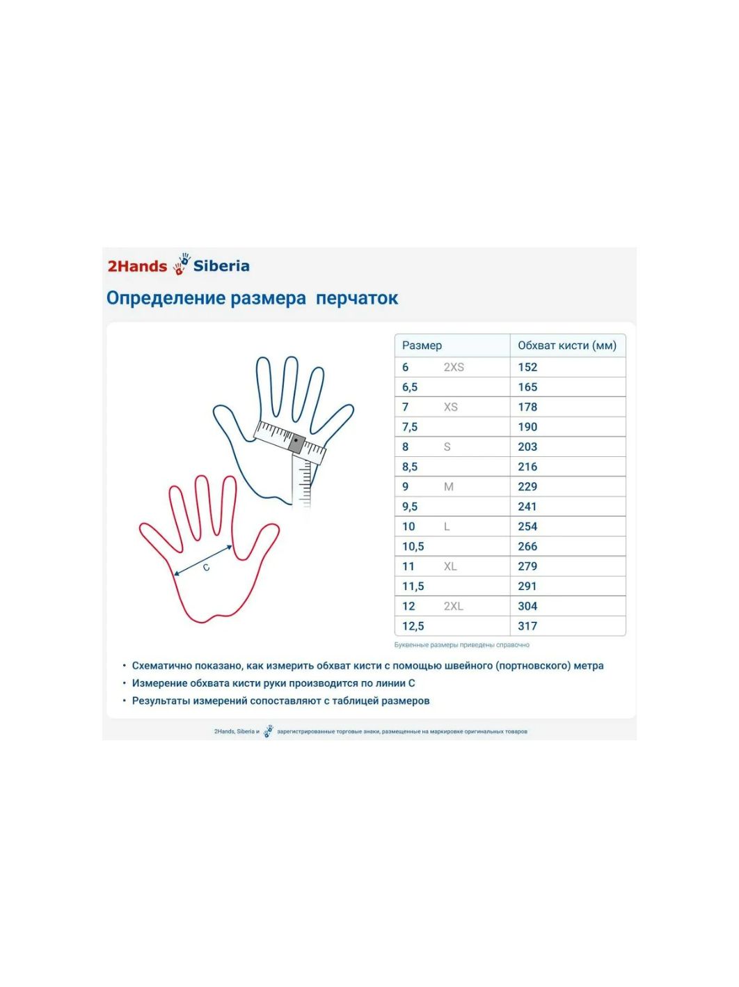 Перчатки рабочие нитрил.покр. (синие) 2hands 9902 (перч.ру)