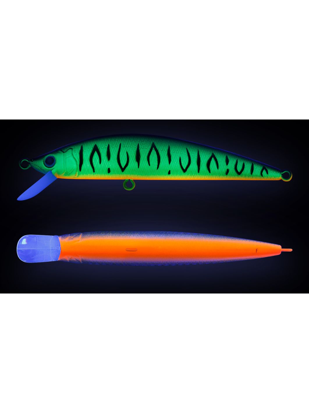 Воблер Минноу Strike Pro Euro Minnow 90,  90 мм,  11, 2 гр,  Загл. 0, 6м.-1, 2м.,  Плавающий,  цвет: GC01S Mat Tiger,  (JL-108L#GC01S)