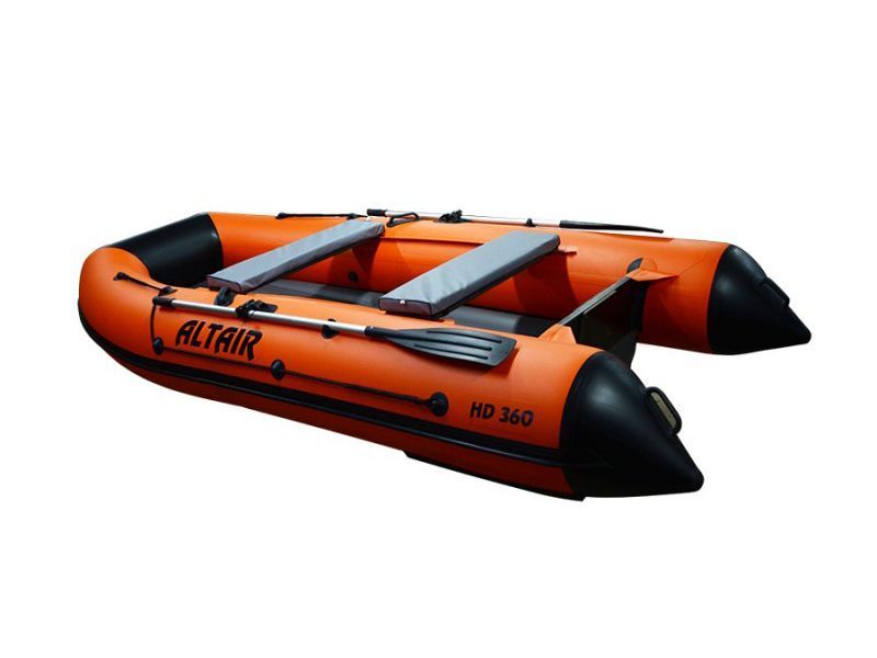Лодка ALTAIR HD-360 оранжево-серая