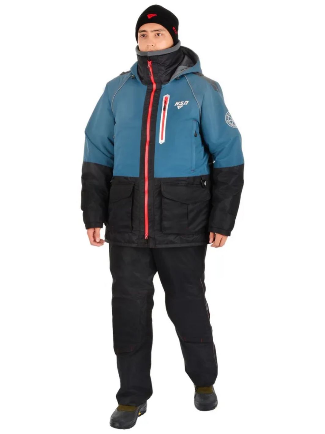 Костюм-поплавок мужской зимний "Rescuer VII comfort",  hardguard,  бирюза (58-60/176) м