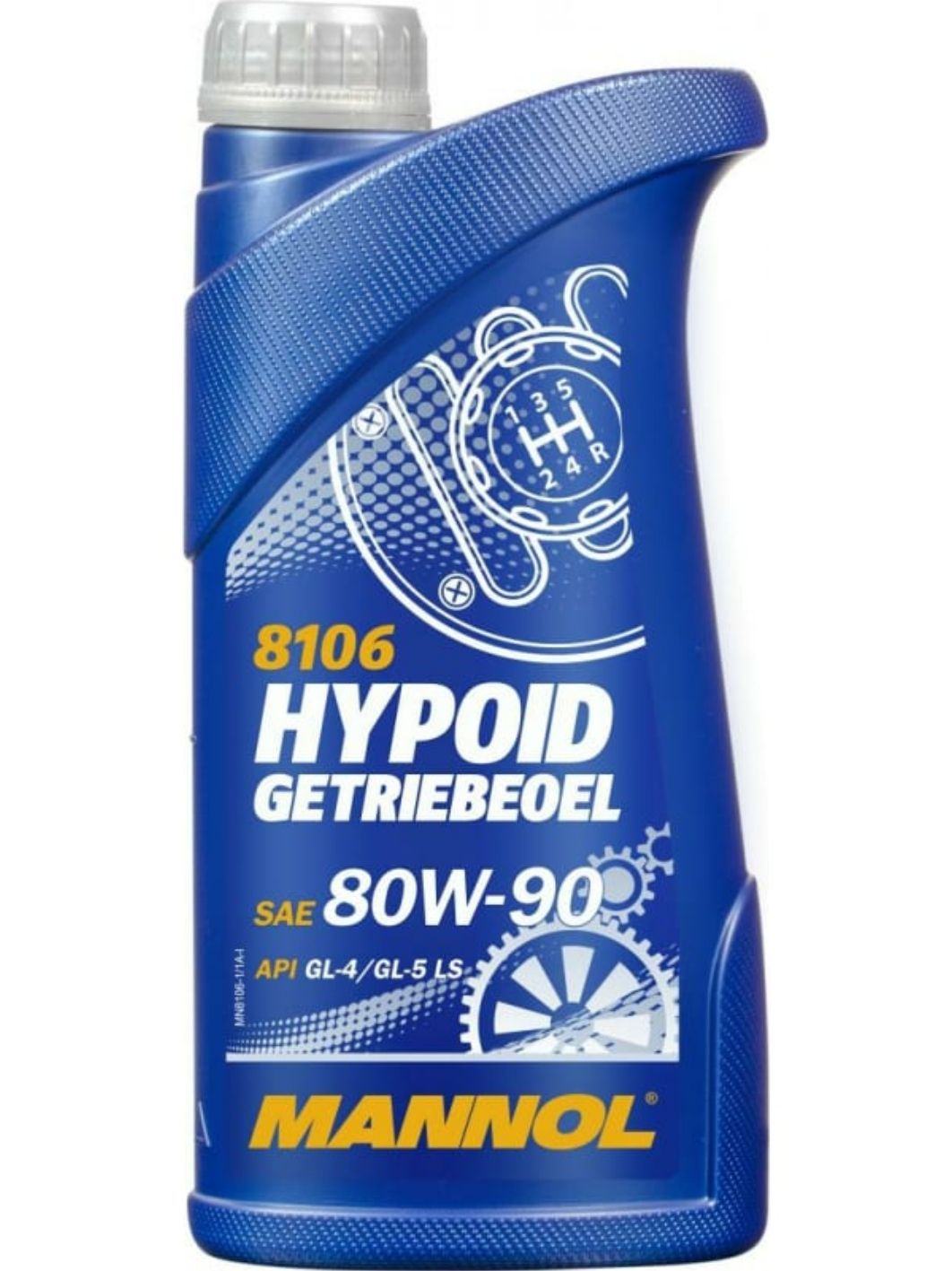 MANNOL Hypoid 80W90 GL-4/GL-5 LS 8106 1л трансмиссионное масло