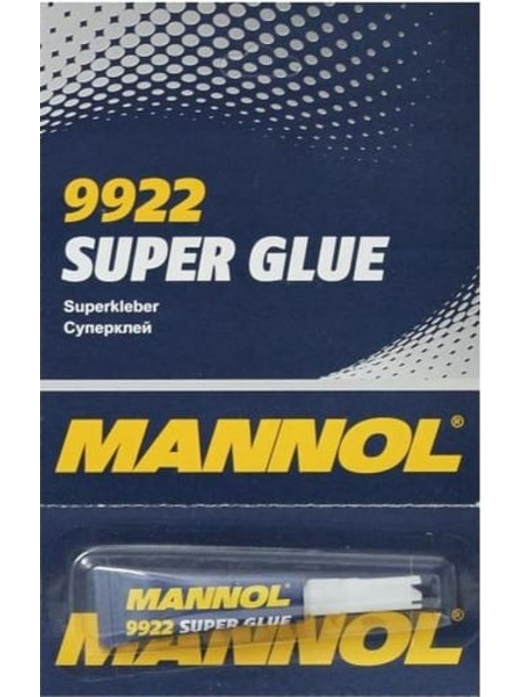 Клей MANNOL Super Instant Glue 9922 3гр