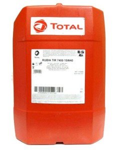 TOTAL RUBIA TIR 7400 15W40 CI-4/SL 20L минеральное моторное масло