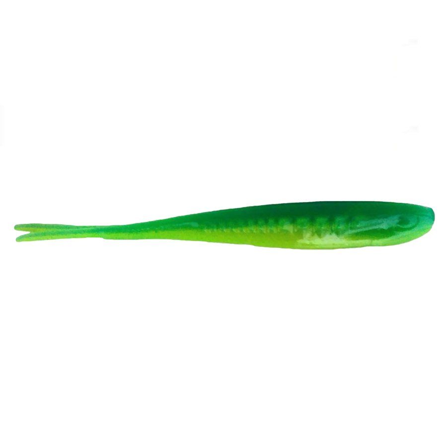 Приманка ZUB-HORDA SLAG 222мм(8, 7")-2шт,  (цвет 020) синий верх-желтый низ