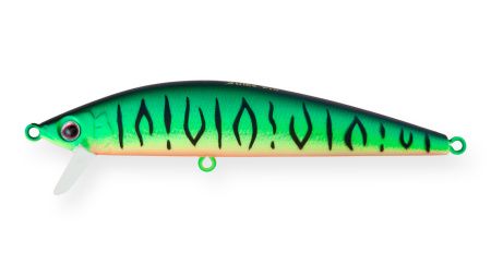 Воблер Минноу Strike Pro Euro Minnow 90,  90 мм,  11, 2 гр,  Загл. 0, 6м.-1, 2м.,  Плавающий,  цвет: GC01S Mat Tiger,  (JL-108L#GC01S)