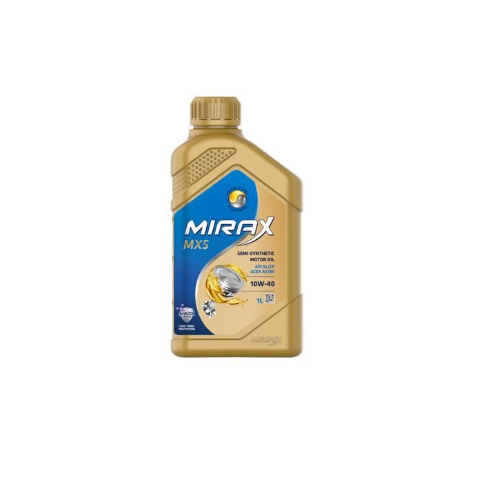 MIRAX MX5 10w40 SL/CF 1л полусинтетическое моторное масло