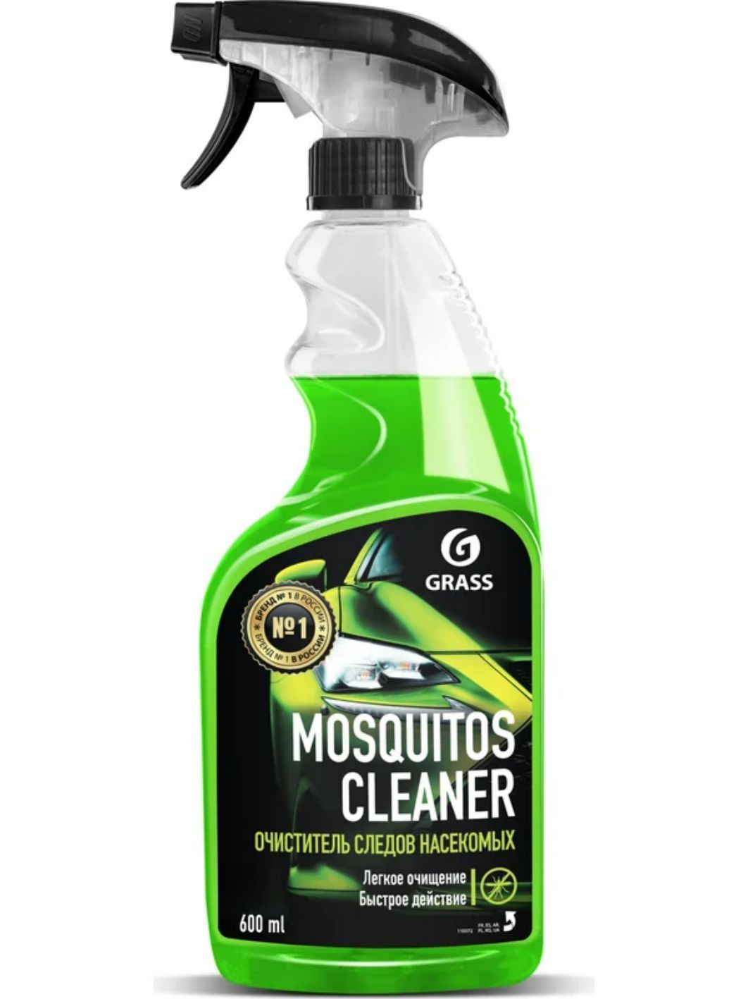 Очиститель кузова от насеомых GRASS Mosquitos 600мл тригер 110372