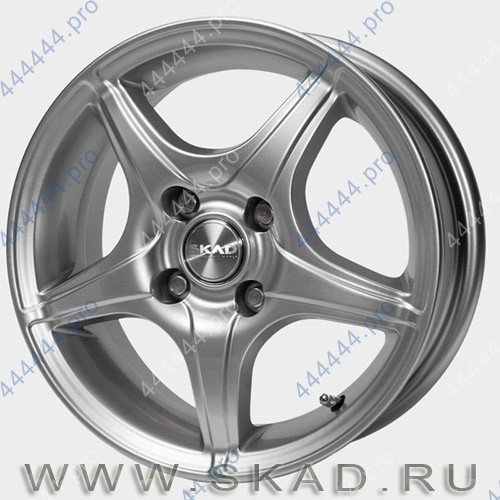 Литой диск СКАД Фортуна 5.5x14/4x100 D67.1 ET35 алмаз