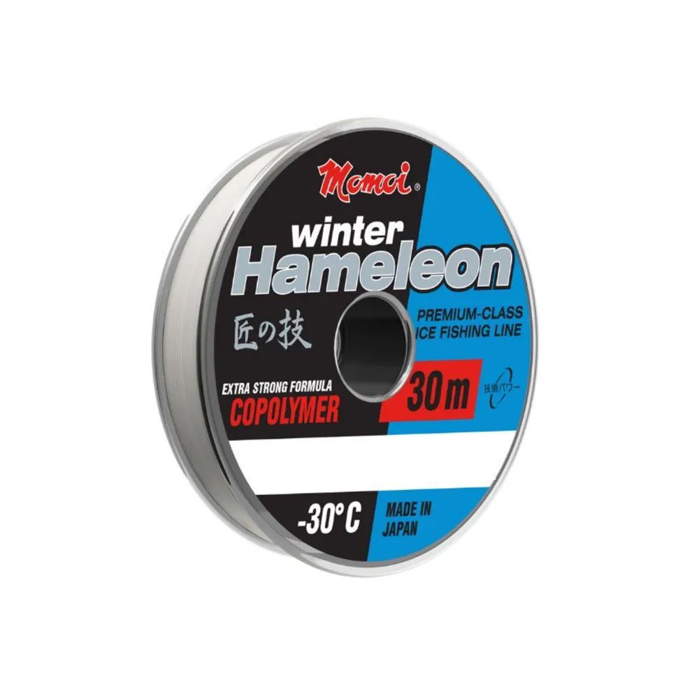 Леска Hameleon Winter  прозрачный 0, 10 мм,  1.3 кг, 30 м (шт.) 