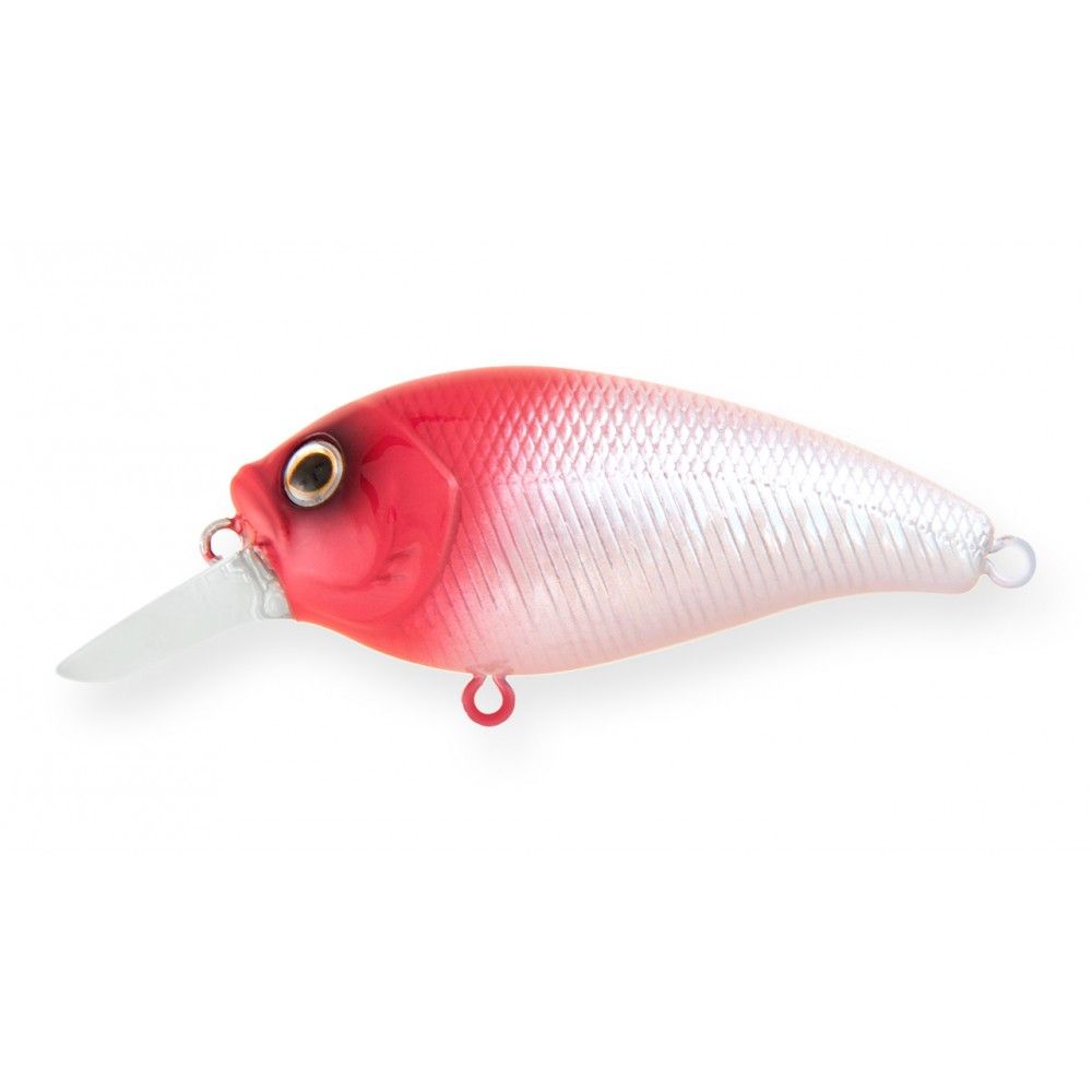 Воблер Крэнк Strike Pro Crankee Diver 60,  60 мм,  10 гр,  Загл. 0, 2м.-1, 0м.,  Плавающий,  цвет: 022PPP-713 Redhead Silver,  (JL-038F#022PPP-713)