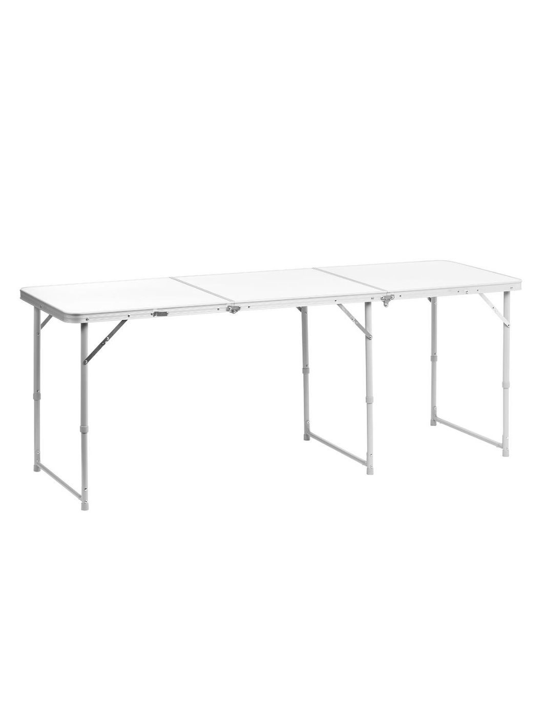 Стол складной трехсекционный 180х60х70 (АЛЮМ) без чехла (Т-N-625-A) NISUS (Тонар)