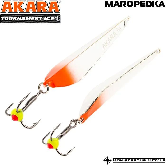 Блесна зимняя Akara Maropedka Tournament Ice 100 18 гр. 3/Sil
