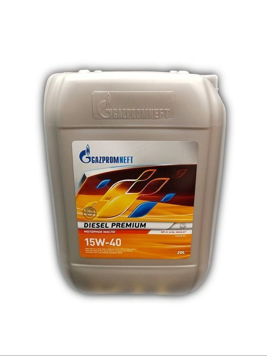 ГАЗПРОМНЕФТЬ ДИЗЕЛЬ Премиум 15w40 20л минеральное моторное масло