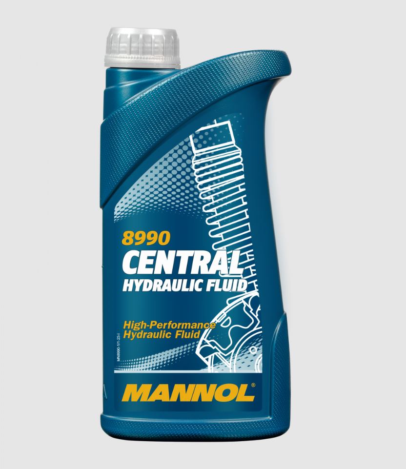 Жидкость гидравлическая MANNOL CHF 8990 синтетика 1л (зеленая)