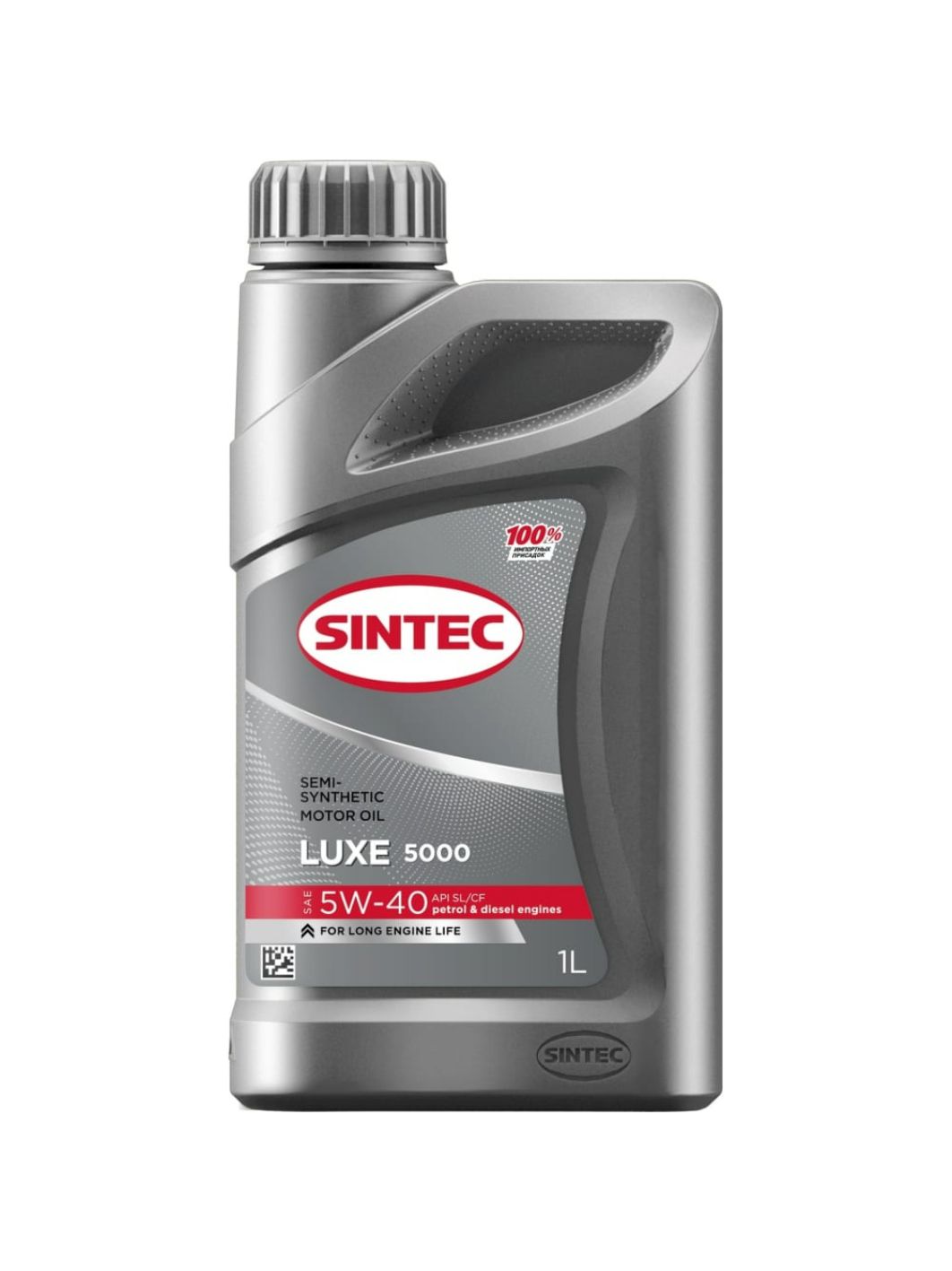 SINTEC LUX 5w40 5000 SL/CF 1L полусинтетическое моторное масло