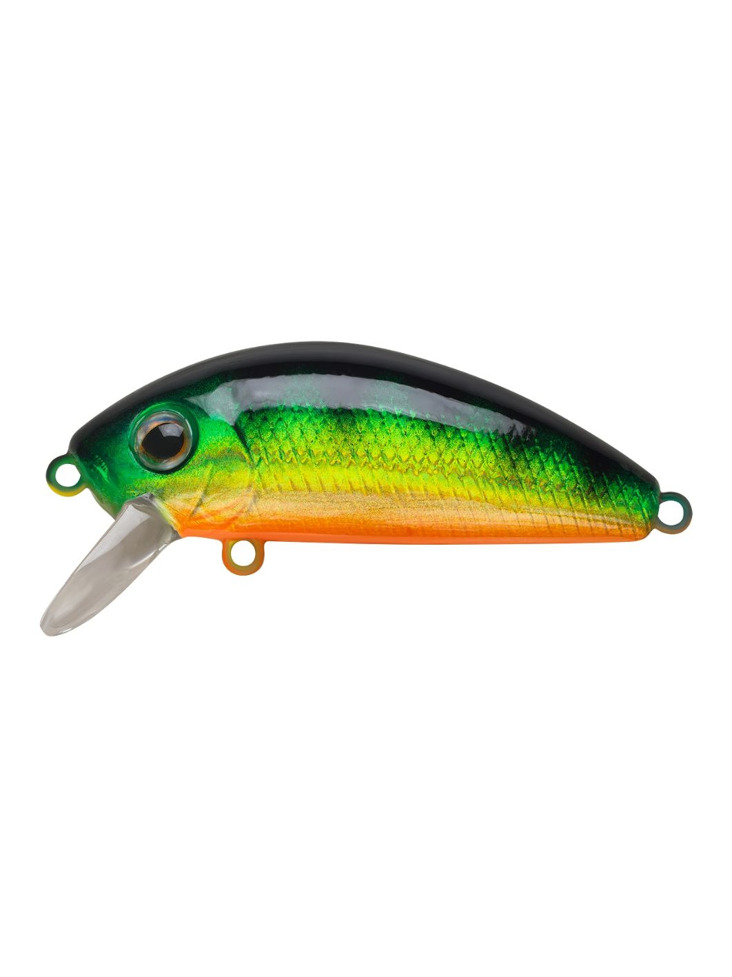 Воблер Минноу Strike Pro Mustang Minnow 45,  45 мм,  4, 5 гр,  Загл. 0, 2м.-0, 5м.,  Плавающий,  цвет: A45T Natural Perch,  (MG-002F#A45T)