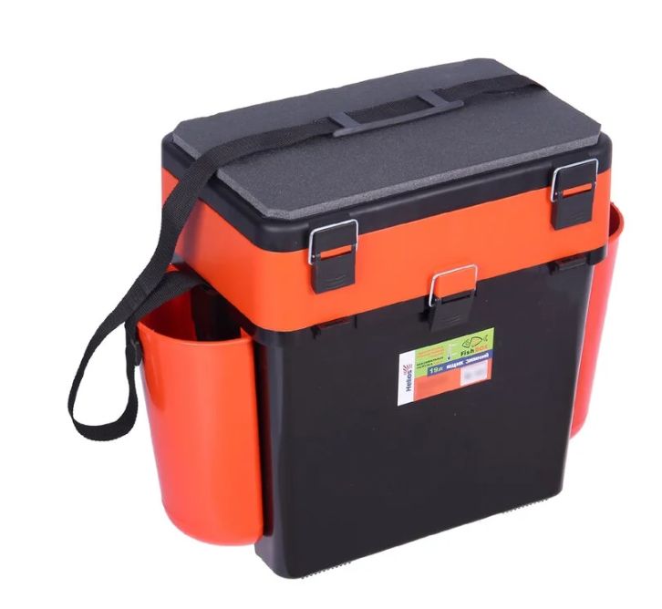Ящик зимний "FishBox" (19л) оранжевый Helios