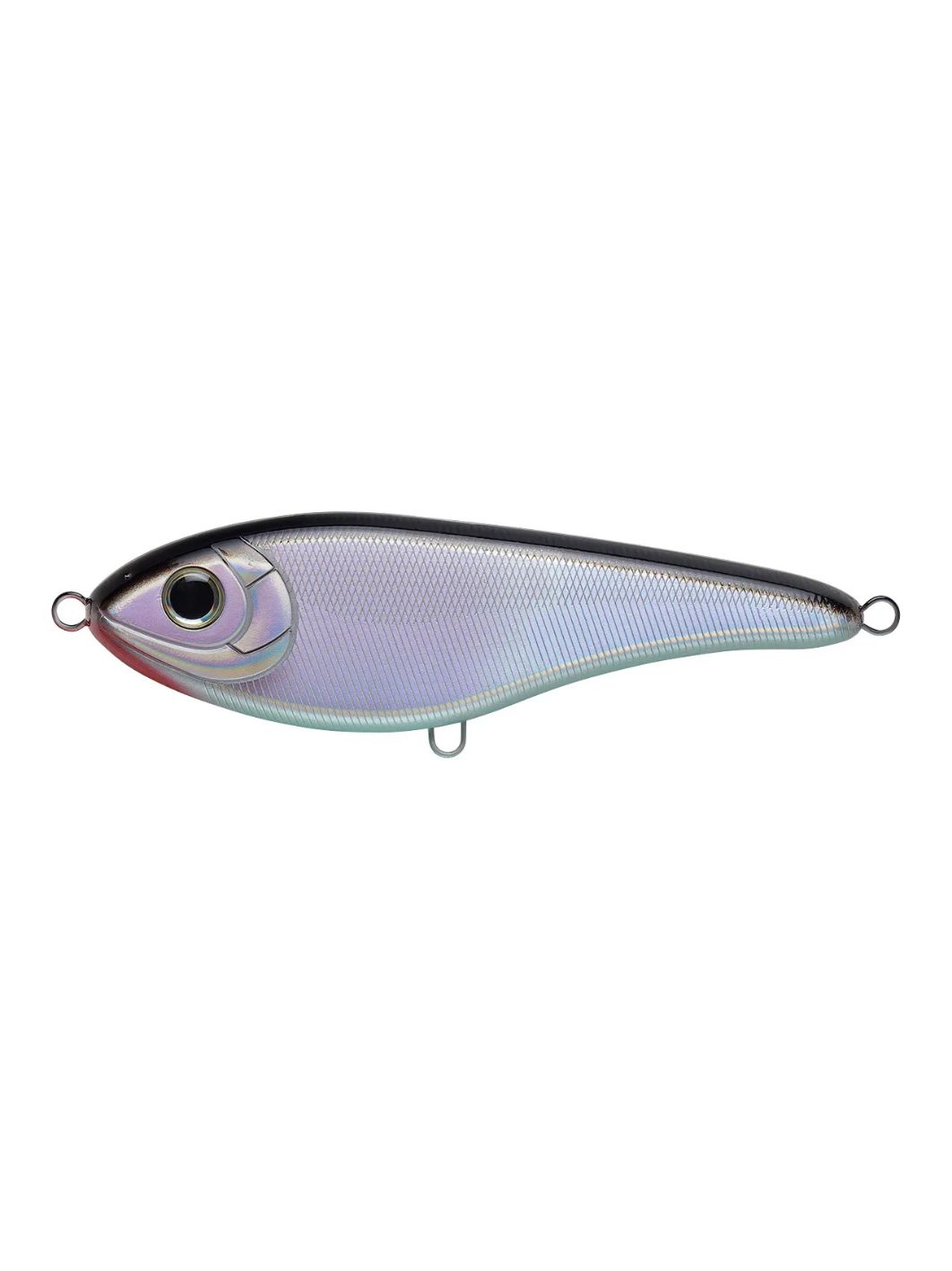 Воблер Джеркбейт Strike Pro Buster Jerk Sinking,  150 мм,  75 гр,  Загл. 0, 5м.-4, 0м.,  Тонущий,  цвет: A010-EP Black Back Silver,  (EG-048#A010-EP)