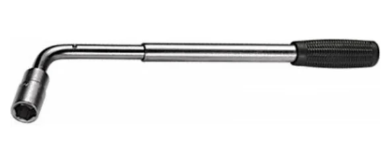 Ключ баллонный телескопический 17*19мм (300-450мм) MATRIX (14237)